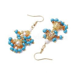 Серьги-подвески из нержавеющей стали 304&nbsp;EJEW-MZ00130-02