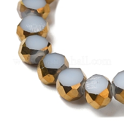 Стеклянные бусины с гальваническим покрытием &nbsp;EGLA-P061-01A-06