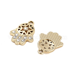 Подвески со стразами из сплава с ультрафиолетовым покрытием&nbsp;ALRI-N058-04KCG