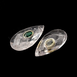 Природного кварца хрустальных подвесок&nbsp;X-G-P586-01G-10