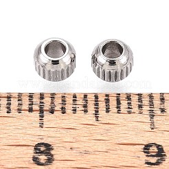 Разделительные бусины из нержавеющей стали 304&nbsp;STAS-T034-4mm-01