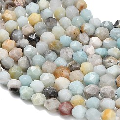 Натуральный цветок амазонитовые бусины пряди&nbsp;G-F826-D01-01