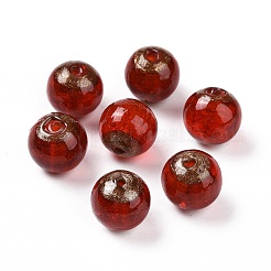 Бусины ручной работы бусины золотого песка&nbsp;LAMP-C004-02A