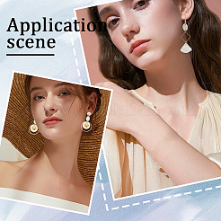 Наборы для самостоятельного изготовления подвесных сережек из ракушек и сплавов&nbsp;DIY-SC0026-53