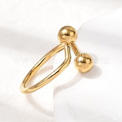 Кольца-манжеты из нержавеющей стали 304 для женщин&nbsp;RJEW-K313-19G