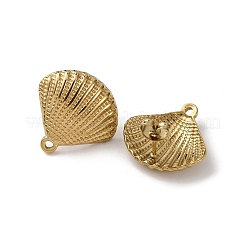 Фурнитура для сережек-гвоздиков из нержавеющей стали 304&nbsp;STAS-A121-01G