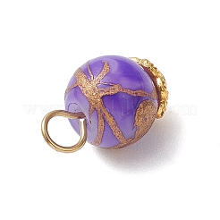 8 шт. подвески из стекла и сплава&nbsp;PALLOY-JF04635