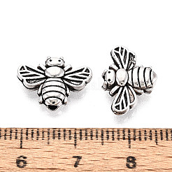 Сплавочные овальные бусины тибетского стиля &nbsp;TIBEB-T005-02AS