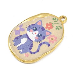 Подвески из нержавеющей стали 304 с печатью&nbsp;STAS-P419-13G-02