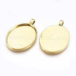 Сеттинги для кулона(кабошонов)&nbsp;LS-PALLOY-2422-AG-FF