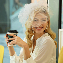 Сетчатая ткань из полиэстера&nbsp;DIY-WH0504-186B