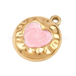 Подвески из нержавеющей стали 304 с эмалью&nbsp;STAS-P430-03B-G02