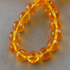 Прозрачные стеклянные бусины&nbsp;GLAA-R095-6mm-18