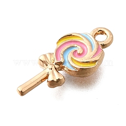 Цинк подвески эмали сплава&nbsp;FIND-U029-01G-13