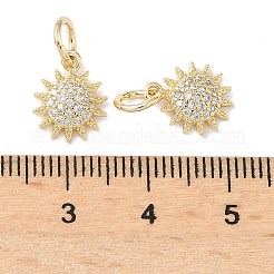 Латунные микро проложить кубического циркония подвески&nbsp;KK-D386-16G-02