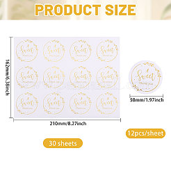 30 лист пластиковых самоклеящихся наклеек&nbsp;STIC-CA0001-04