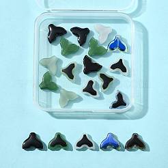 20шт 5 цвета стеклянные бусины&nbsp;GLAA-FS0002-51