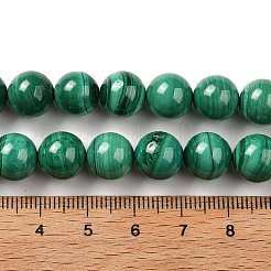 Природного малахита бисер нитей&nbsp;G-A271-A01-10mm
