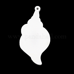 Непрозрачные акриловые подвески с принтом на океанскую тематику&nbsp;LS-SACR-L004-03F