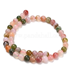 Природный агат бисер нитей&nbsp;G-F814-A02-8mm