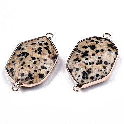 Соединители из натуральной далматинской яшмы&nbsp;G-T131-48G-04