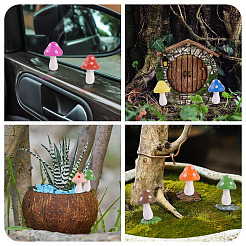 32 шт. 8-х цветные миниатюрные украшения&nbsp;DJEW-TA0001-24