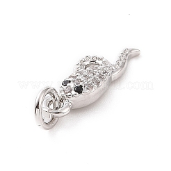 Латунные микро проложить кубического циркония подвески&nbsp;KK-C012-45P