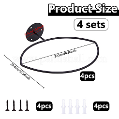 Настенная железная баскетбольная стойка&nbsp;AJEW-WH00670-158