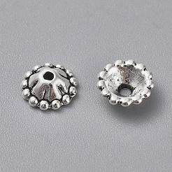 Тибетские серебряные бусины крышков&nbsp;LS-AA131