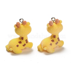 Подвески из непрозрачной смолы&nbsp;RESI-I335-01P-02