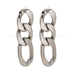 Серьги-гвоздики из нержавеющей стали 304&nbsp;EJEW-D095-23P