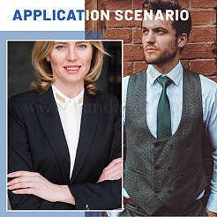 6 пара 2 стилей брошь в виде крыла из сплава для одежды рюкзака&nbsp;JEWB-CA0001-76