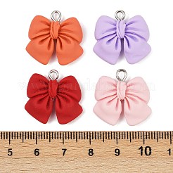 8шт 4 цвета подвески из смолы&nbsp;RESI-FP0001-46