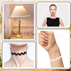 10 ярд двухцветных полиэстеровых лент&nbsp;SRIB-GF0001-56A