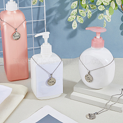 4 шт. 4 стиля бирки для мыла из нержавеющей стали 304&nbsp;AJEW-FH0006-16