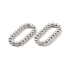 Стойки покрытие имитация латуни круглые бусины звенья кольца&nbsp;KK-G416-55P