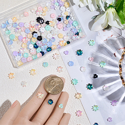 240шт 3 цвета непрозрачных бусин из смолы&nbsp;RESI-PA0001-16