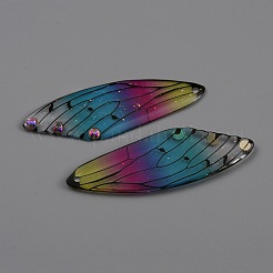 4шт 2 размера подвески из прозрачной смолы&nbsp;RESI-TAC0010-79E