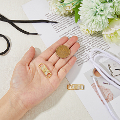 1 пара пряжек для обуви из сплава и кубического циркония&nbsp;FIND-HY0003-40