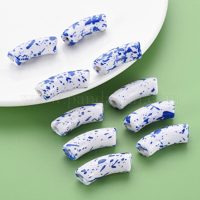 Непрозрачные акриловые бусины MACR-S372-001F-B05-1