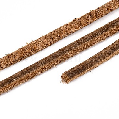 Плоский шнур для украшений из воловьей кожи&nbsp;LC-GF0001-10C-01-1