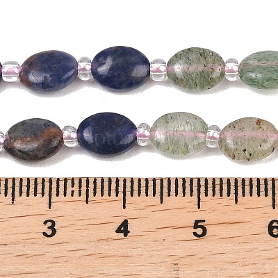 Нити из бусин: вишневый кварц&nbsp;G-Z135-A10-1