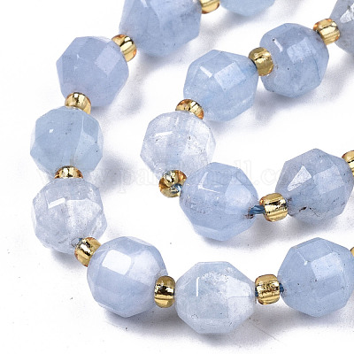 Бусы из натурального доломита&nbsp;G-T131-85A-14-1