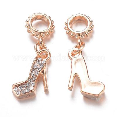 Европейские подвески из сплава со стразами ALRI-K042-07G-1