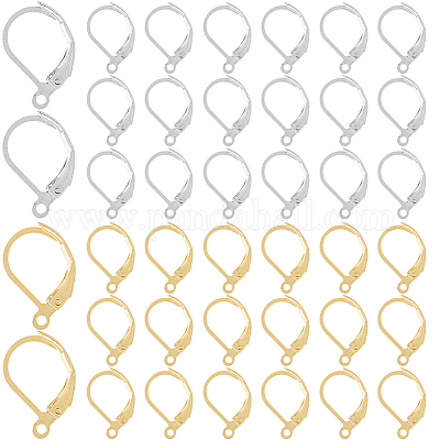 2 цвет фурнитура для сережек из нержавеющей стали 304 STAS-SP0001-08A-1