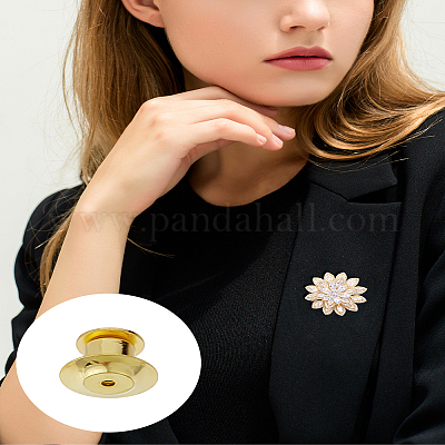 20 шт. латунные застежки&nbsp;KK-LP0004-87-1