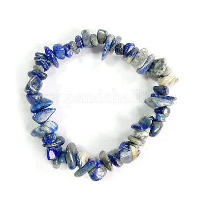 Природные лазурит браслеты простирания&nbsp;PW-WG56138-10-1