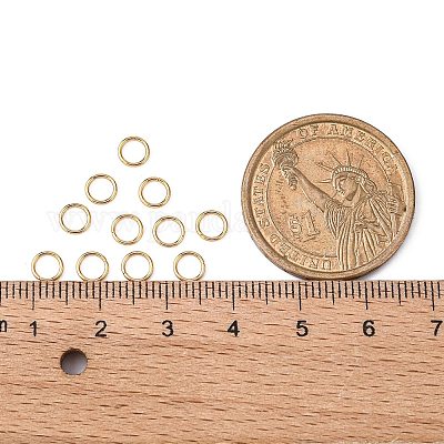 Открытые соединительные кольца из нержавеющей стали 304&nbsp;LS-X-STAS-R060-5x0.7-1