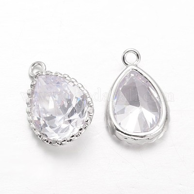 Латунные циркониевые подвески KK-L134-22P-1