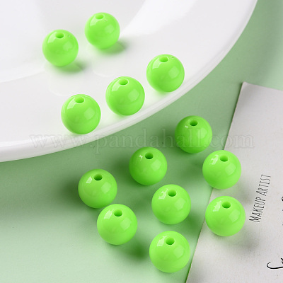 Непрозрачные акриловые бусины MACR-S370-C12mm-23-1